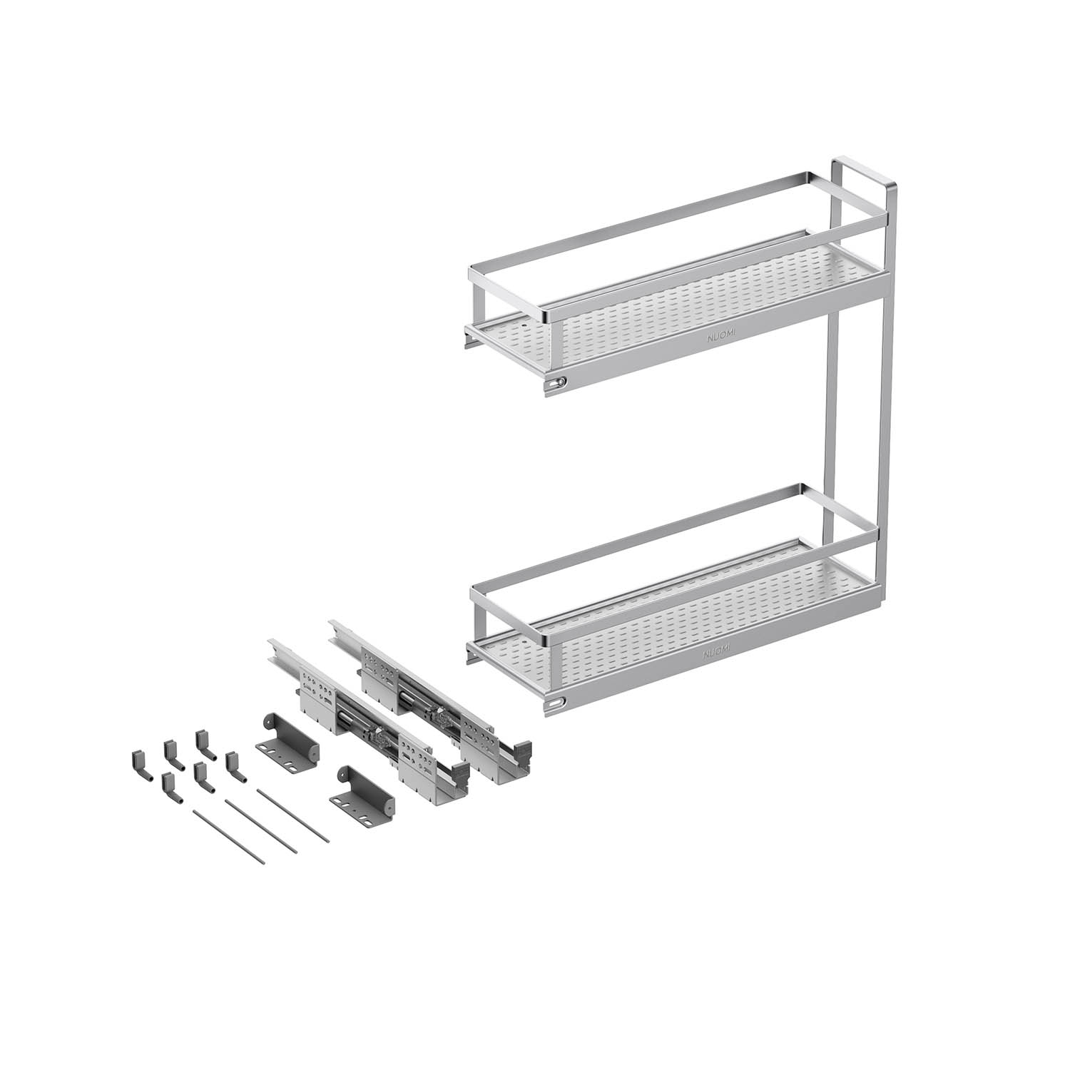 kitchen matt grey tall pantry unit