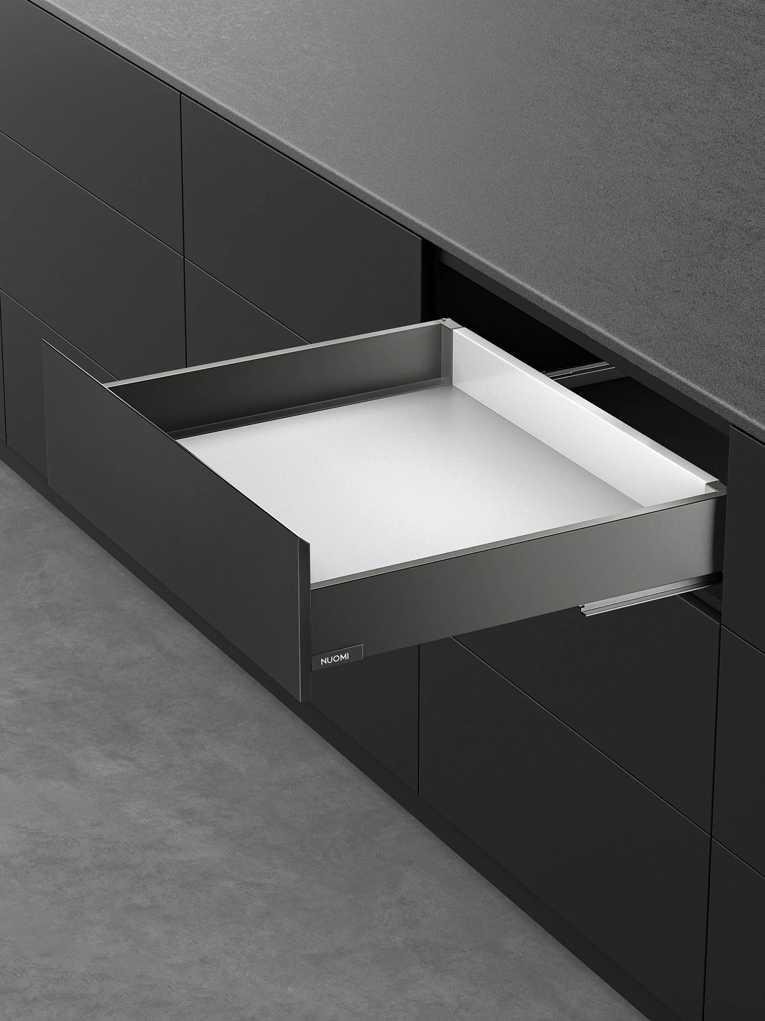 Kitchen Matt Grey Tall Unit