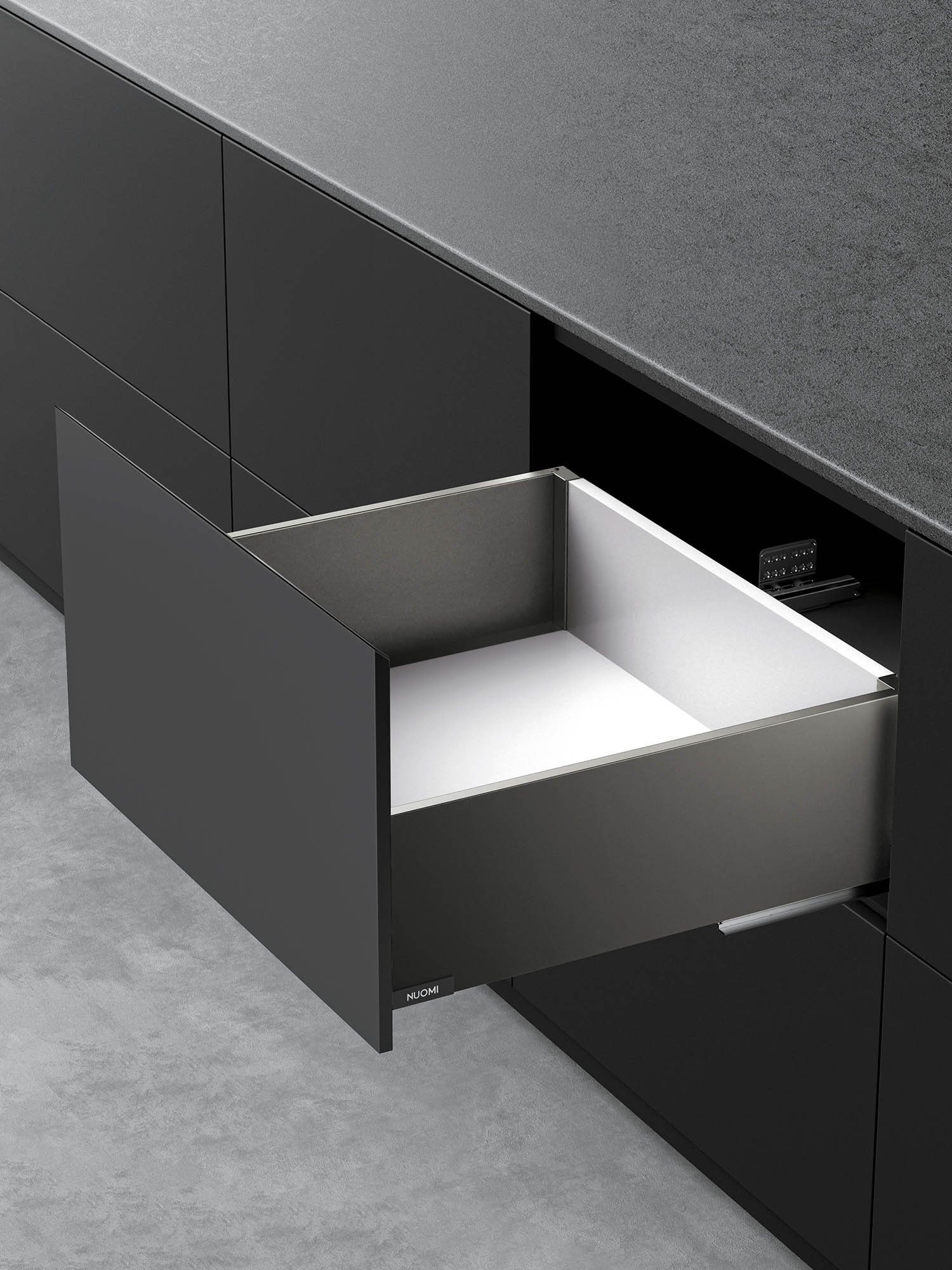 Kitchen Matt Grey Tall Unit