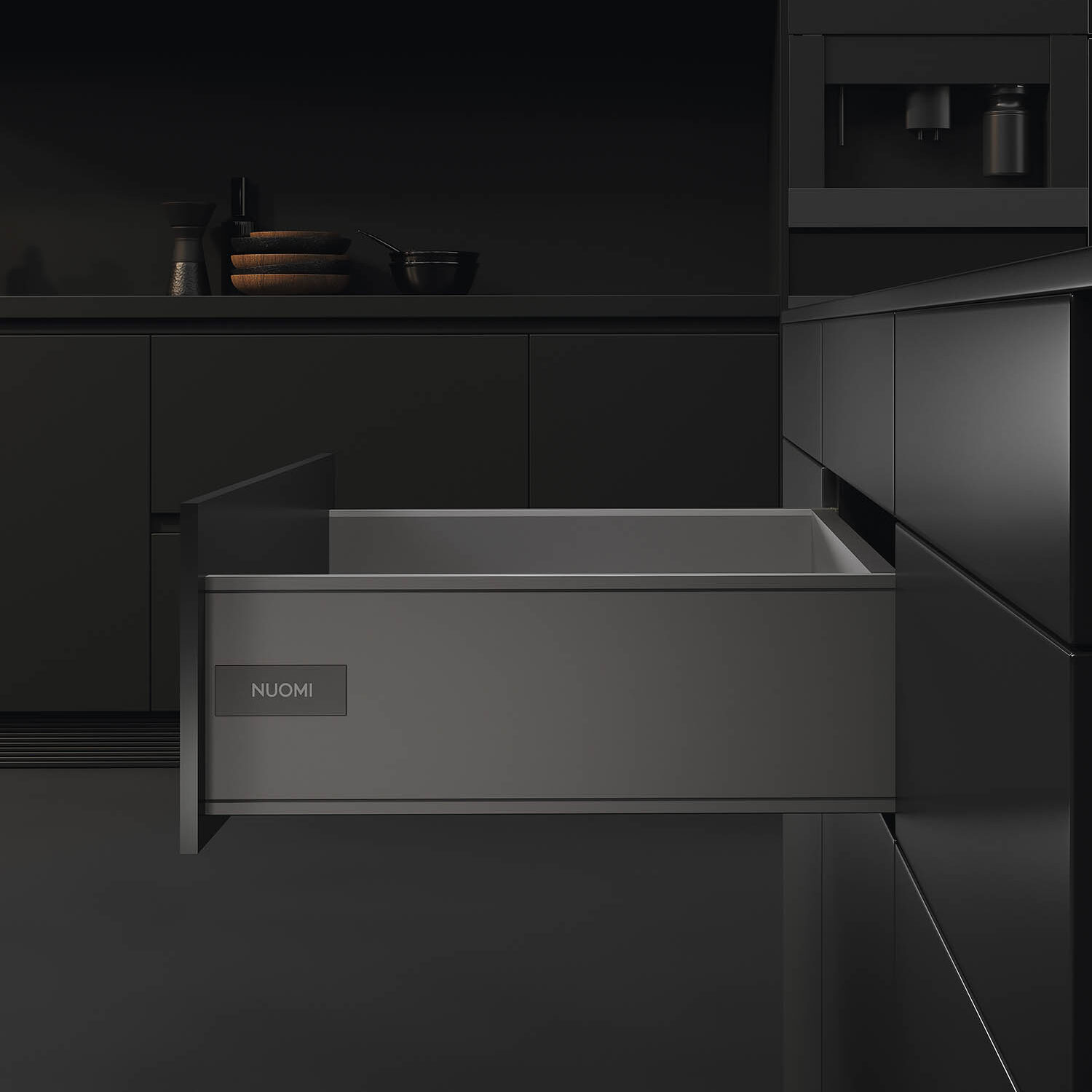 Kitchen Matt Grey Tall Unit