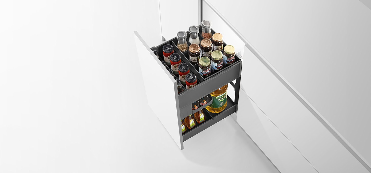 Kitchen Matt Grey Series Tall Units